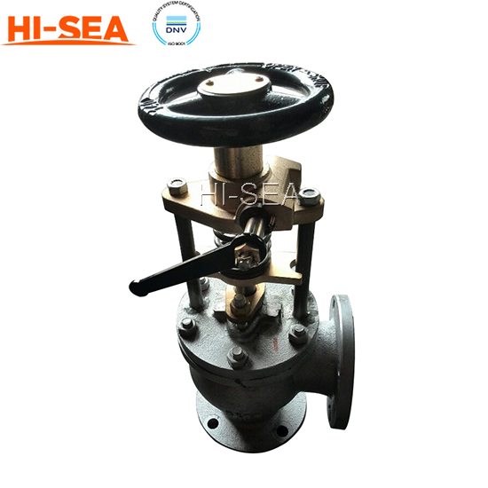 Marine Class 150 Angle Type Quick closing Valve